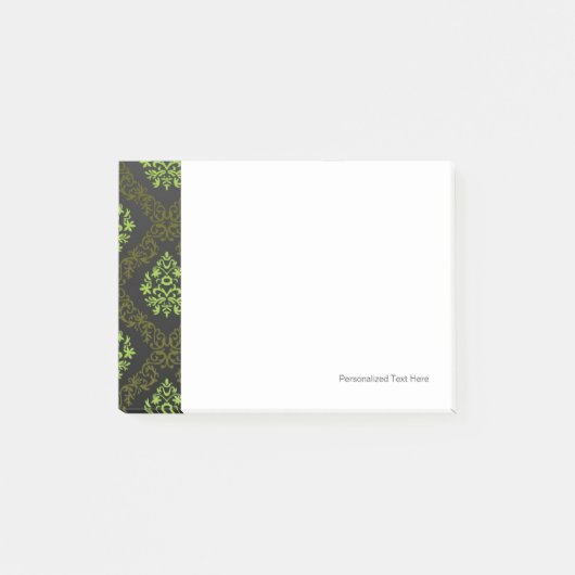 Wallpaper Floral Green Post-it® Notes (Voorkant)