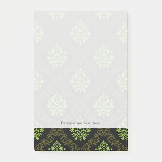 Wallpaper Floral Green Post-it® Notes (Voorkant)