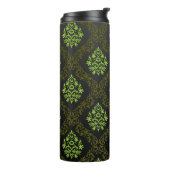 Wallpaper Floral Green Thermosbeker (Gedraaid links)
