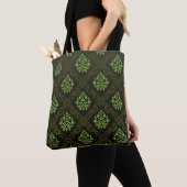 Wallpaper Floral Green Tote Bag (Dichtbij)
