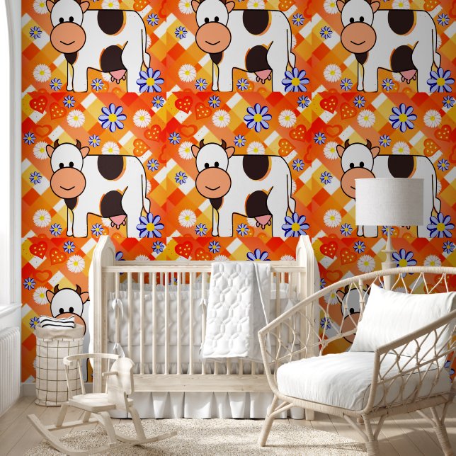 Wallpaper Koe Behang (Kinderen)