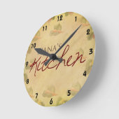 Wallpaper Nana's Keukenwandklok Ronde Klok (Hoek)