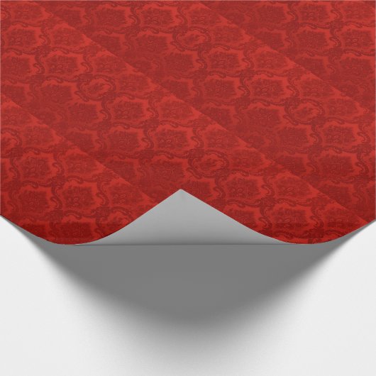  Wallpaper Pattern Red Cadeaupapier (Hoek)