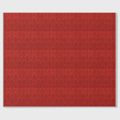  Wallpaper Pattern Red Cadeaupapier (Vlak)