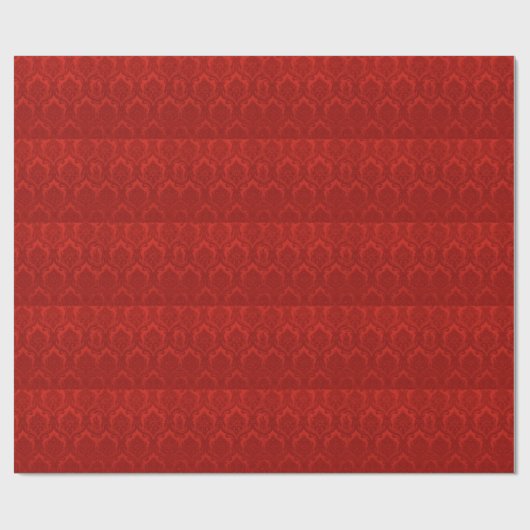  Wallpaper Pattern Red Cadeaupapier (Vlak)