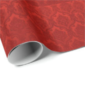  Wallpaper Pattern Red Cadeaupapier (Rol Hoek)