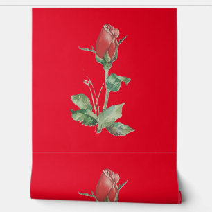 Wallpaper roos stijl ontwerp behang