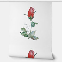 Wallpaper roos stijl ontwerp behang