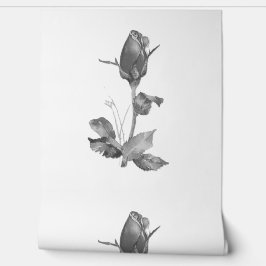 Wallpaper roos stijl ontwerp behang
