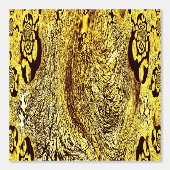 Wallpaper - Saffron Swirl & Midnight Whispers Behang (Voorkant)