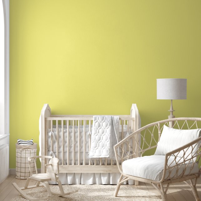 Wallpaper Soft Baby Yellow Behang (Kinderen)