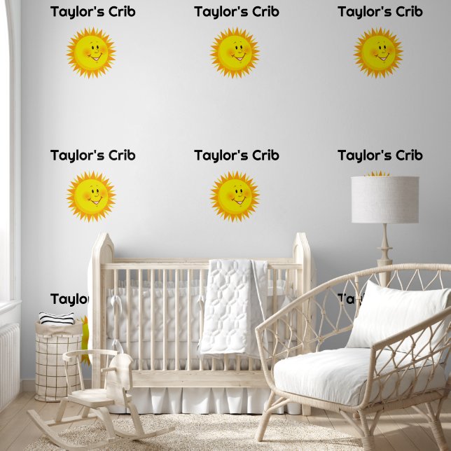 Wallpaper Sunshine Wieg Behang (Kinderen)