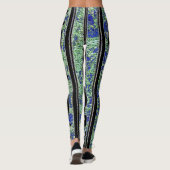  Wallpaper uit de jaren zestig Leggings (Achterkant)