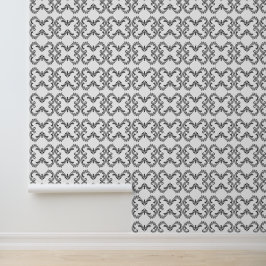 Wallpaper with curls behang