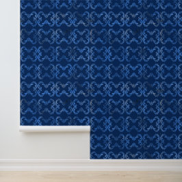 Wallpaper with curls behang