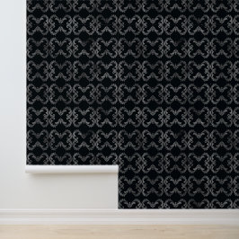 Wallpaper with curls behang