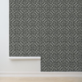 Wallpaper with wavy lines behang