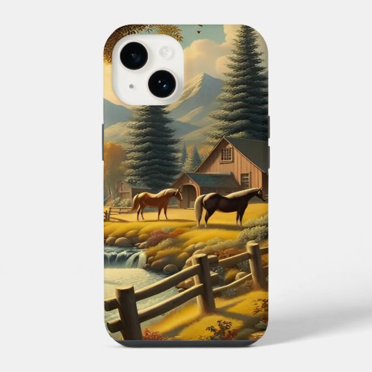 Wallpapers  Retro 1940s iPhone Hoesje (Achterkant)