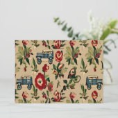 Wallpapers  Retro 1940s Kaart (Staand voorkant)