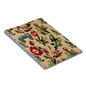 Wallpapers Retro 1940s Notitieboek (Rechterzijde)