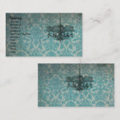  Wallpapier en luchters Visitekaartje (Voorkant / Achterkant)