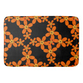 wallpapier retro oranje 1970 badmat (Voorkant)