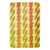 wallpapier retro oranje 1970 badmat (Voorkant Verticaal)