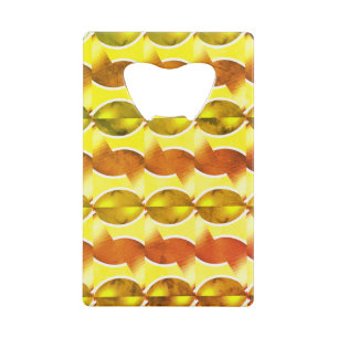 wallpapier retro oranje 1970 creditkaart flessenopener