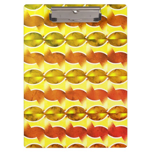 wallpapier retro oranje 1970 klembord (Voorkant)
