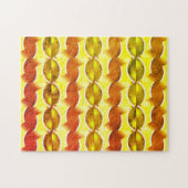 wallpapier retro oranje 1970 legpuzzel (Horizontaal)