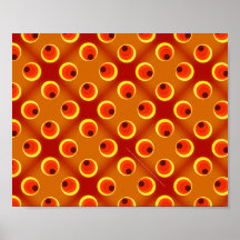 wallpapier retro oranje 1970