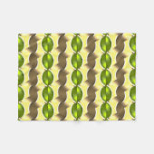 wallpapierretro fleece deken (Voorkant (Horizontaal))