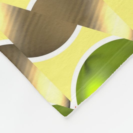 wallpapierretro fleece deken (Hoek)