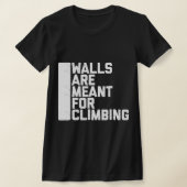 Walls Are Meant For Climbing Boulder T-shirt (Laagn)