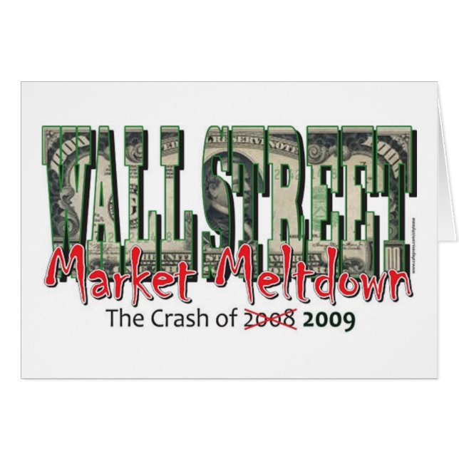 WallStreet Market Meltdown (Voorkant Horizontaal)