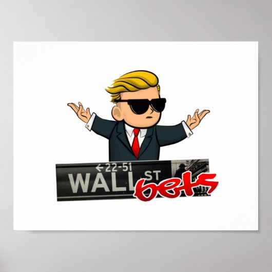 WallstreetBets - WSB Poster (Voorkant)