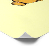 Wally Cat Laughing Poster (Hoek)