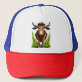 Wally de Gnu Trucker Pet (Voorkant)