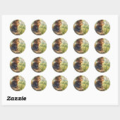 Wally de Weerwolf Ronde Sticker (Vel)