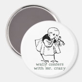 Wally en de heer Crazy Magnet (Voorkant / Achterkant)