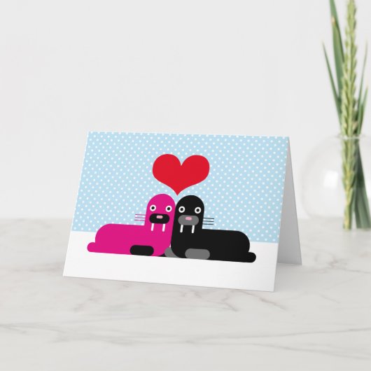 Wally Feestdagen Kaart (Voorkant)