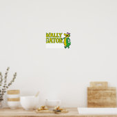 Wally Gator Logo Style Poster (Keuken)