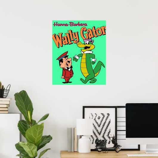 Wally Gator Mr Twiddle Poster (Thuiskantoor)