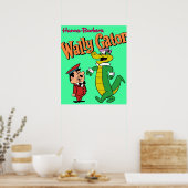 Wally Gator Mr Twiddle Poster (Keuken)