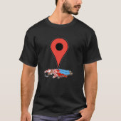 Wally GPS T-shirt (Voorkant)