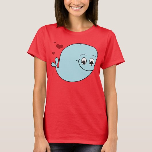 Wally Whale T-shirt (Voorkant)