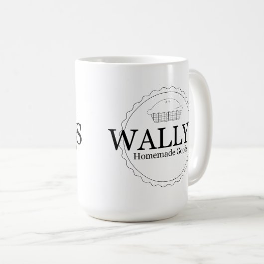 Wally's Mok voor zelfgemaakte producten (Voorkant rechts)