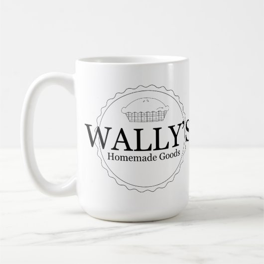Wally's Mok voor zelfgemaakte producten (Links)