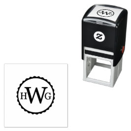 Wally's zelfgemaakte goederen zelfinktstempel zelfinktende stempel