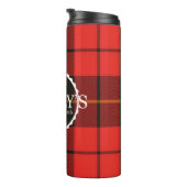 Wally's zelfgemaakte goederentaart Logo Travel Mug Thermosbeker (Geroteerd rechts)